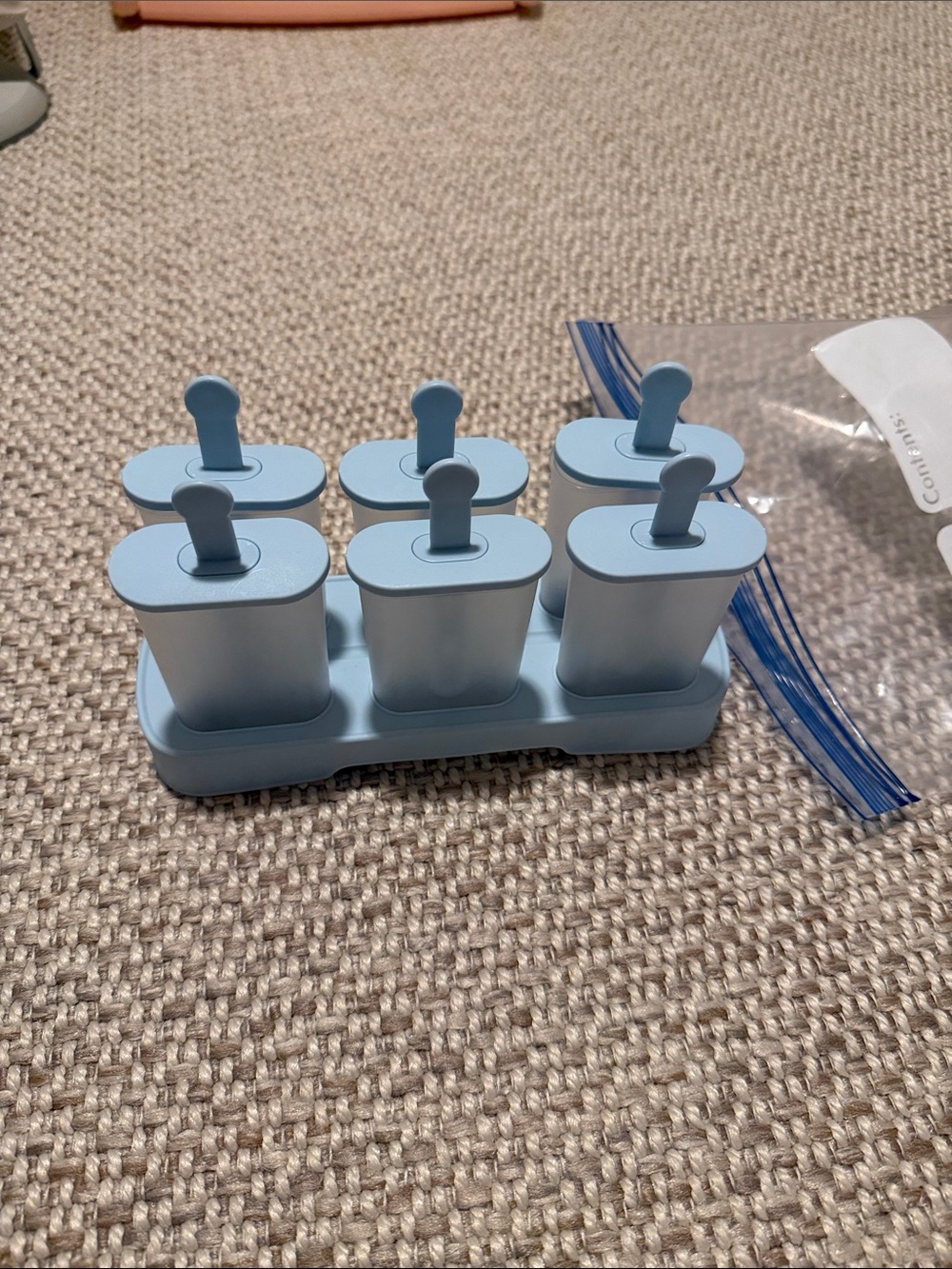 6 piece popsicle molds set